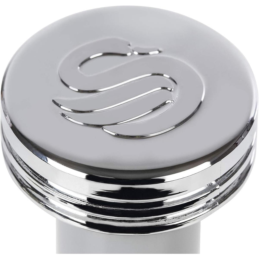 Swan Retro Kitchen Roll Holder with Steel Weighted Base Metal - Grey