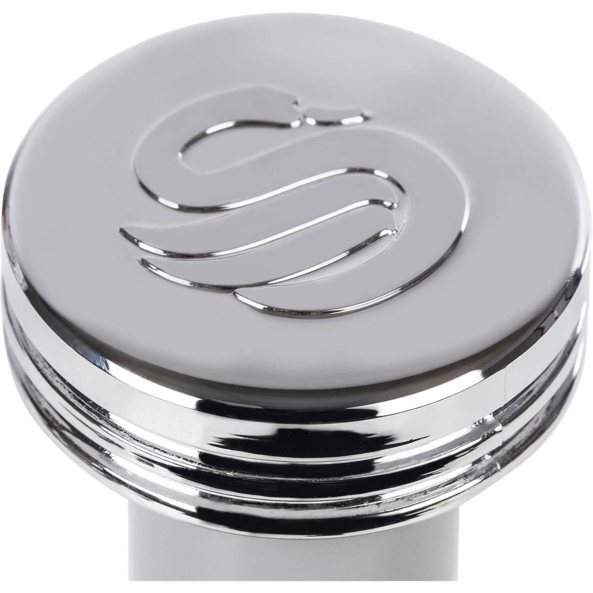 Swan Retro Kitchen Roll Holder with Steel Weighted Base Metal - Grey