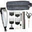 Wahl Vari Clip Corded Hair Clipper Kit 12 Piece Adjustable High Carbon Steel Silver/Black