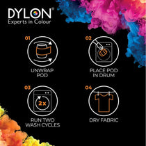 Dylon Machine Dye Pod Sunflower Yellow 350g Fabric Dye for Cotton Linen Viscose Clothes & Home Textiles