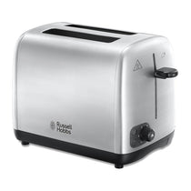Russell Hobbs 2 Slice Compact Toaster Stylish Brushed In Stainless Steel