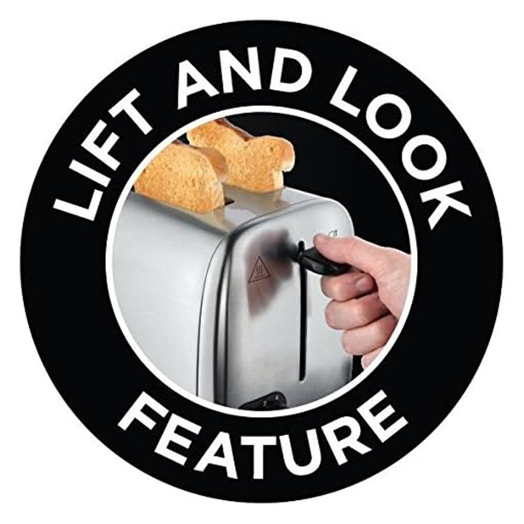 Russell Hobbs 2 Slice Compact Toaster Stylish Brushed In Stainless Steel
