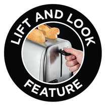 Russell Hobbs 2 Slice Compact Toaster Stylish Brushed In Stainless Steel