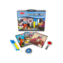 Melissa & Doug On The Go Secret Decoder Deluxe Activity Set & Super Sleuth Toy - Multicolour