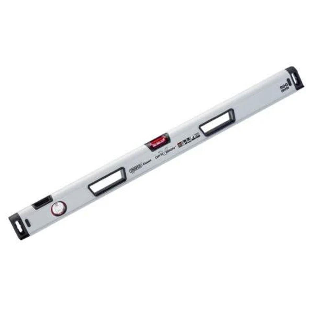 Draper Expert Opti-Vision Plumb Site Dual-View Box-Section Level With Ergo Grip Handle - 600mm