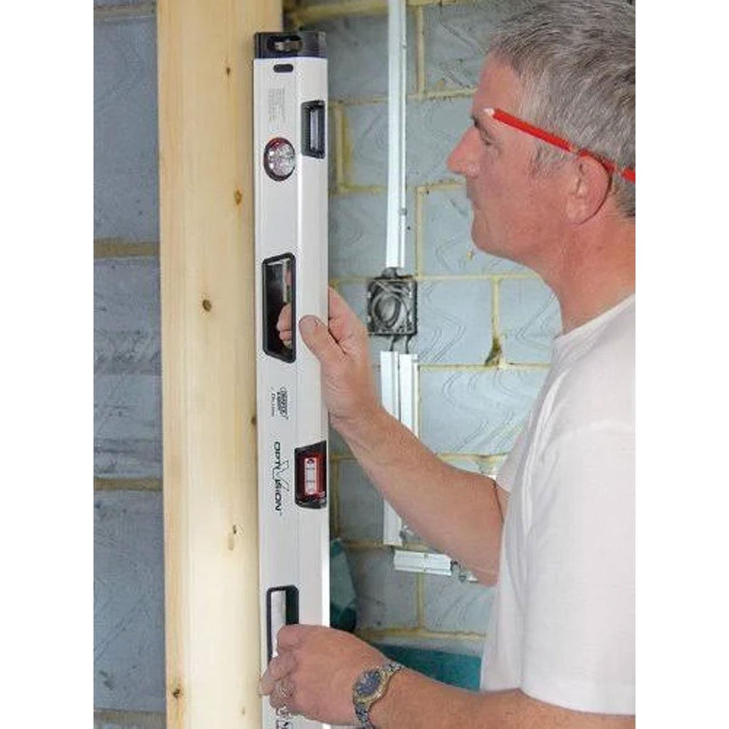 Draper Expert Opti-Vision Plumb Site Dual-View Box-Section Level With Ergo Grip Handle - 600mm