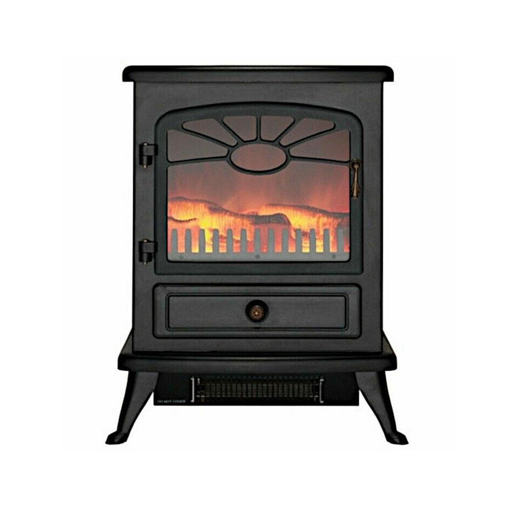 Focal Point Fires Electric Stove Fire 1850 W - Black