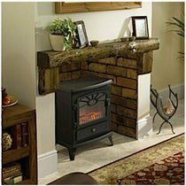 Focal Point Fires Electric Stove Fire 1850 W - Black