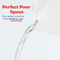 Russell Hobbs Contemporary Honeycomb Cordless Electric Jug Kettle 3000 W 1.7 Litres - White