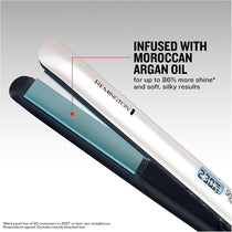 Remington Shine Therapy Hair Straightener With Morrocan Argan Oil - Black/Silver