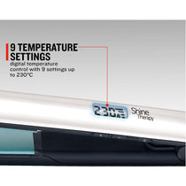 Remington Shine Therapy Hair Straightener With Morrocan Argan Oil - Black/Silver