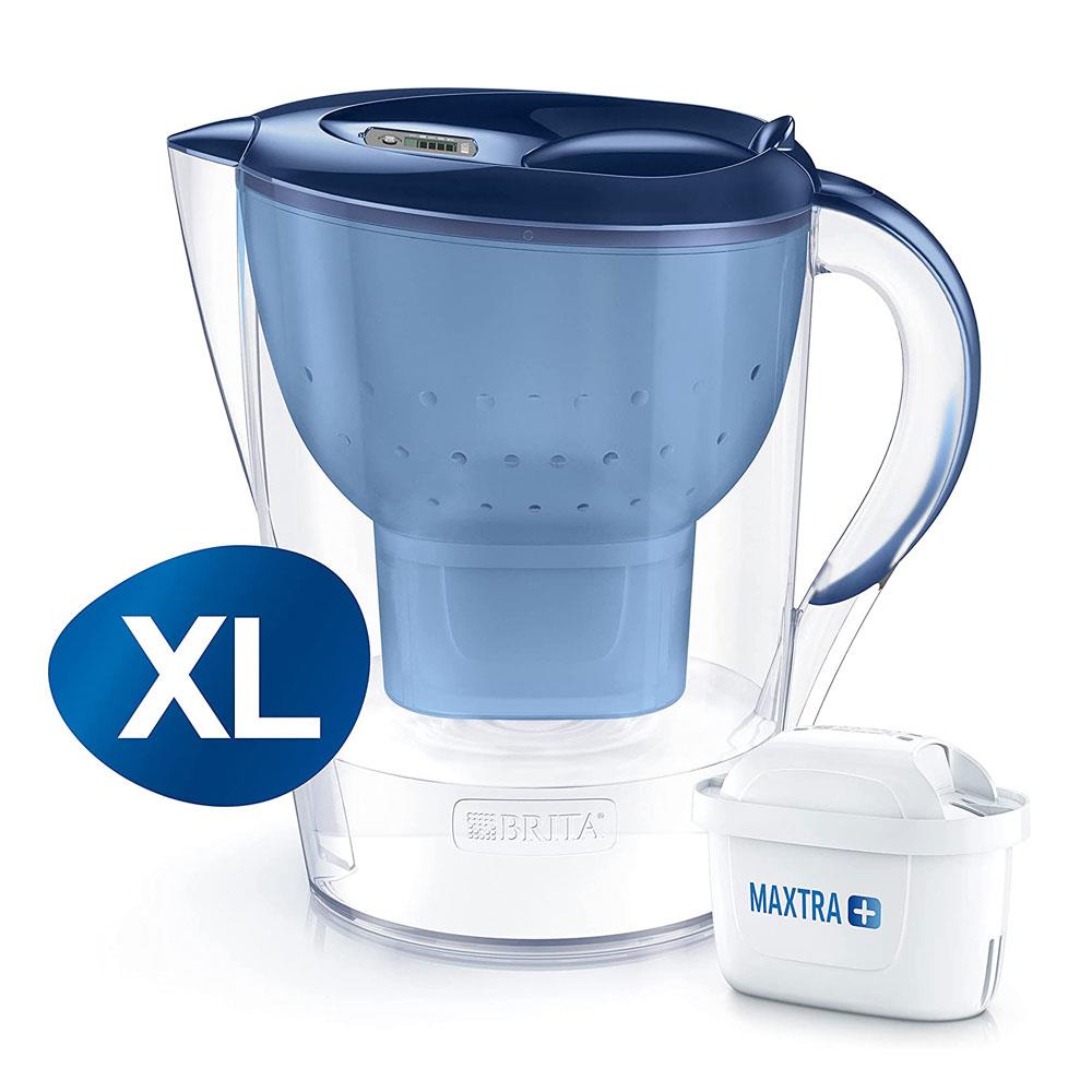 Brita Marella XL Water Filter Jug With MAXTRA+ Filter Cartridges 3.5 Litre - Blue