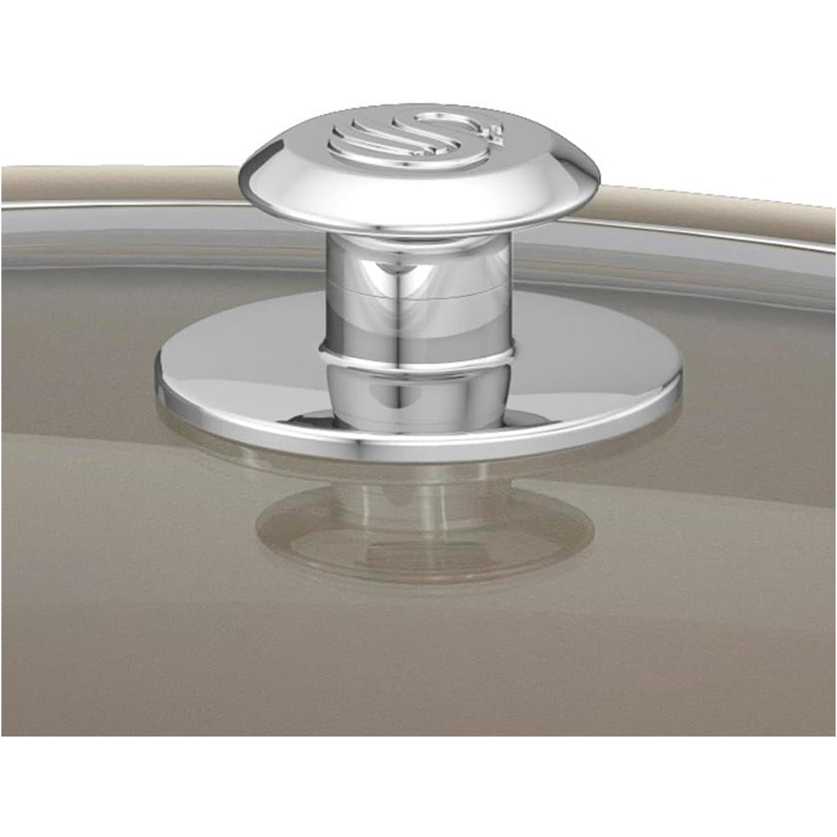 Swan Retro Slow Cooker With 3 Temperature Settings 320 W 6.5 Litre - Cream