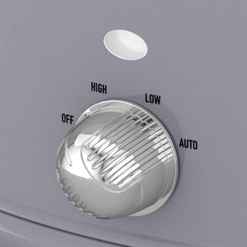Swan Retro Slow Cooker With 3 Temperature Settings 320 W 6.5 Litre - Grey