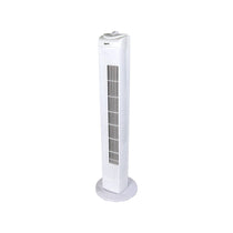 Igenix 29 Inch Oscillating Tower Fan 3 Speed Settings with Auto Shut Off - White
