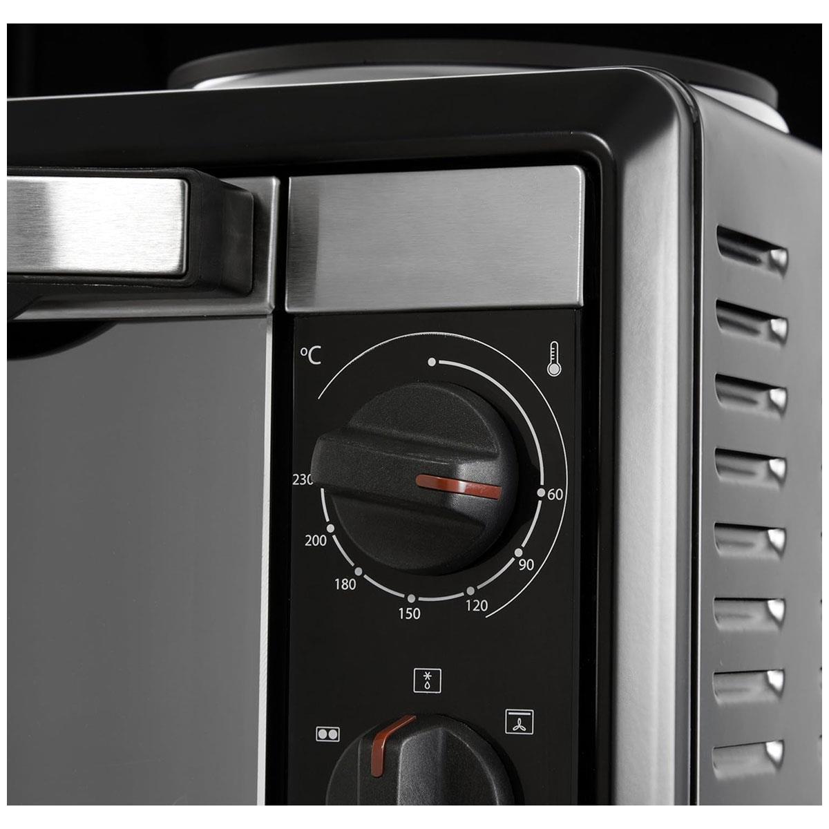 Russell Hobbs Mini Kitchen Multi Function Electric Compact Cooker with Hotplates 1920 W - Silver