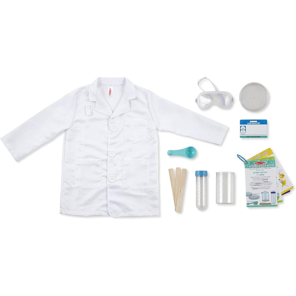 Melissa & Doug Scientist Role Play Costume Set - Multicolor
