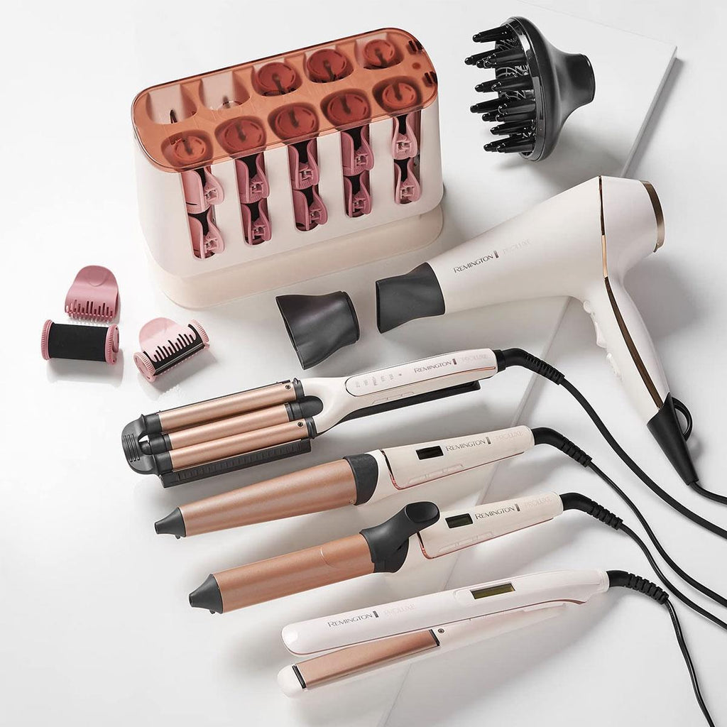 Remington Proluxe Ionic Hair Dryer With Diffuser Frizz Free 2400 W - Rose Gold