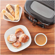 Swan Square Deep Fat Fryer With Viewing Window 1800 W 2.5 Litre - Black
