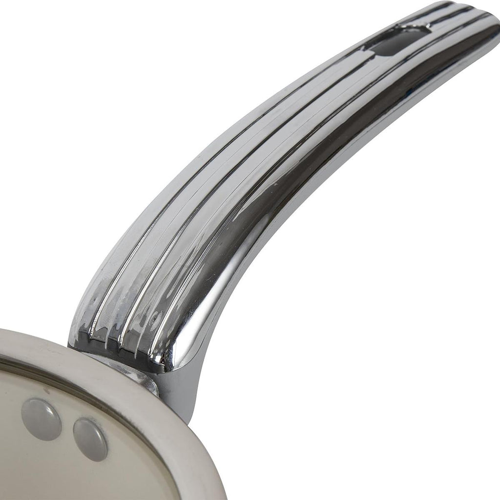 Swan Retro 3 Piece Saucepan Set With Glass Lids 16cm/18cm/20cm - Grey