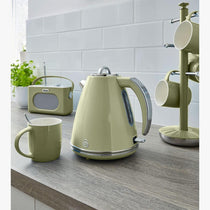 Swan Retro Jug Kettle Stainless Steel 3000 W 1.5 Litre - Green
