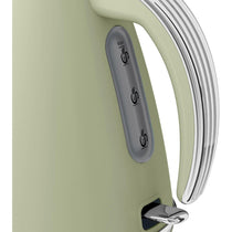 Swan Retro Jug Kettle Stainless Steel 3000 W 1.5 Litre - Green