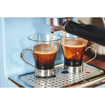 Swan Retro Pump Espresso Coffee Machine 1100 W 1.2 Litre - Blue