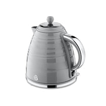 Swan Symphony Jug Kettle With Rapid Boil 3000 W 1.7 Liter - Grey
