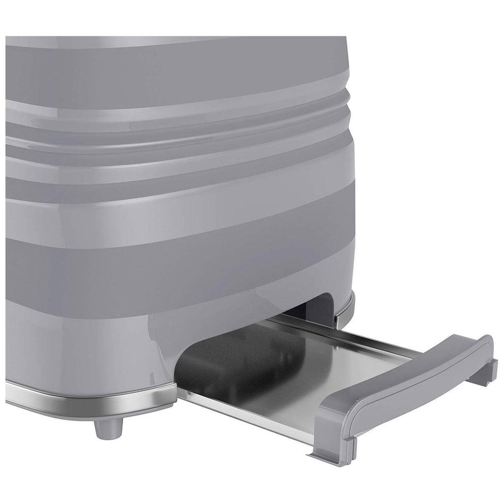 Swan Symphony 2 Slice Toaster Plastic High Gloss And Matt Finish 930 W - Grey