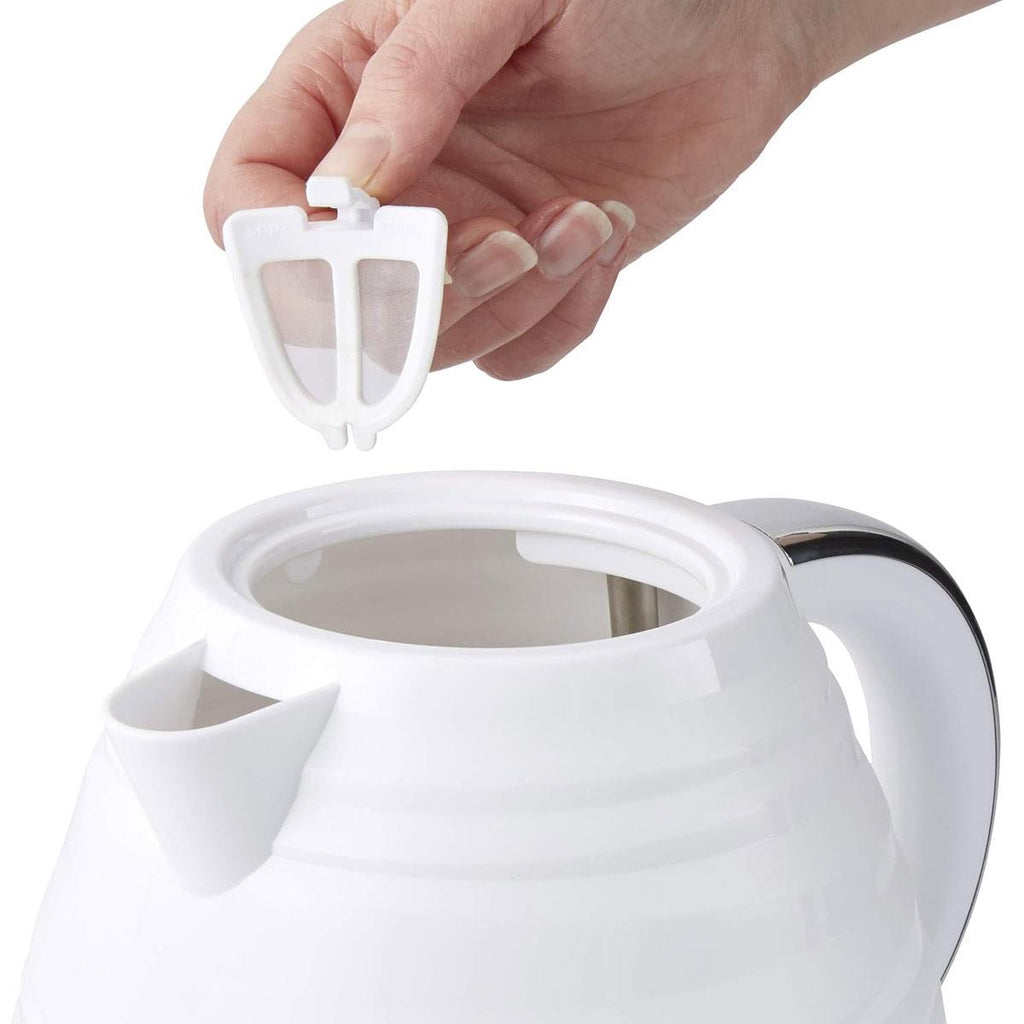 Swan Symphony Jug Kettle With Rapid Boil 3000 W 1.7 Liter - White