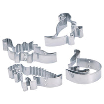 KitchenCraft Let’s Make Dinosaur Cookie Cutters - Set of 4