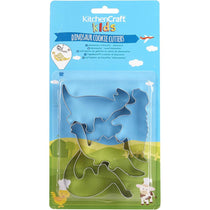 KitchenCraft Let’s Make Dinosaur Cookie Cutters - Set of 4