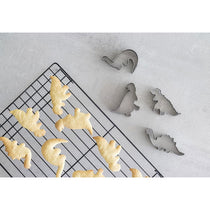 KitchenCraft Let’s Make Dinosaur Cookie Cutters - Set of 4