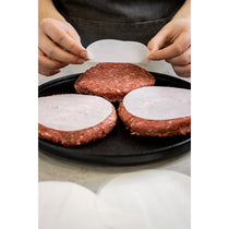 KitchenCraft Quarter Pounder Burger Wax Discs 11cm - Silver