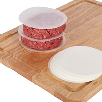 KitchenCraft Quarter Pounder Burger Wax Discs 11cm - Silver