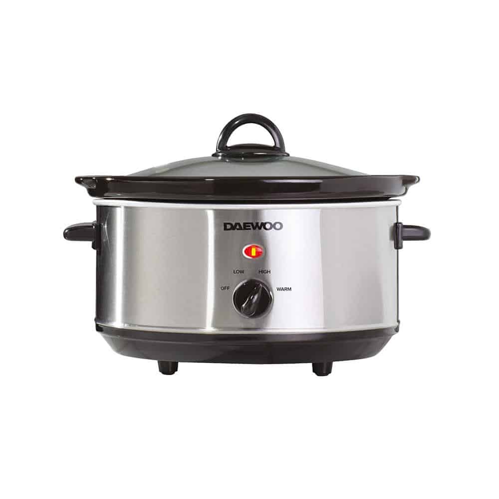 Daewoo Stainless Slow Cooker 3.5 Litres - Silver Secondary image