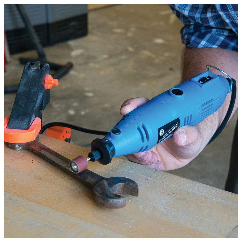 Silverline Corded Electric DIY 135W Multi-Function Rotary Tool - Blue