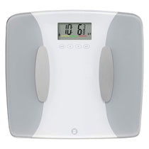 Weight Watchers Precision Body Analyser Scale, 33 x 31cm Glass ,Grey - 8995U
