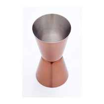 KitchenCraft BarCraft Dual Cocktail Jigger/Spirit Measure Stainless Steel Copper Finish 25/50 ml