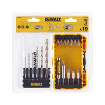 Dewalt 19 Piece Screwdriver And Masonry Drill Bit Set