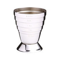 KitchenCraft BarCraft All In 1 Cocktail Jigger With 6 Spirit Measure Markings - Stainless Steel