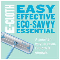 E-Cloth Deep Clean Mop System Microfiber - Blue And Silver