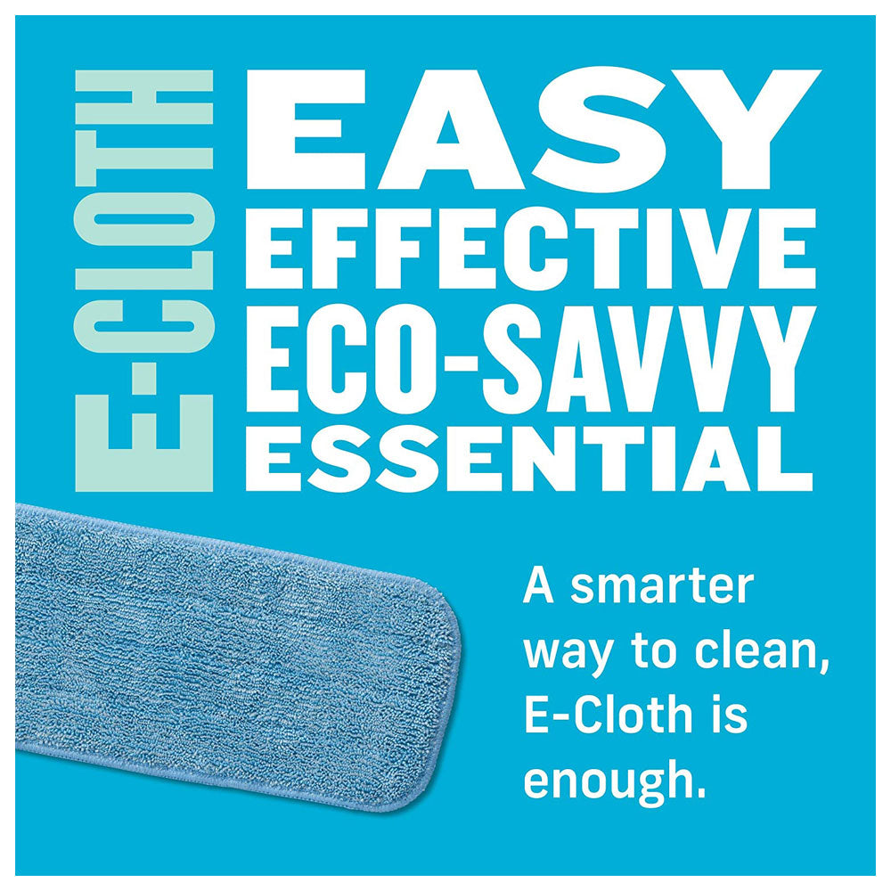 E-Cloth Deep Clean Mop Head Microfiber (Damp Mop) - Blue