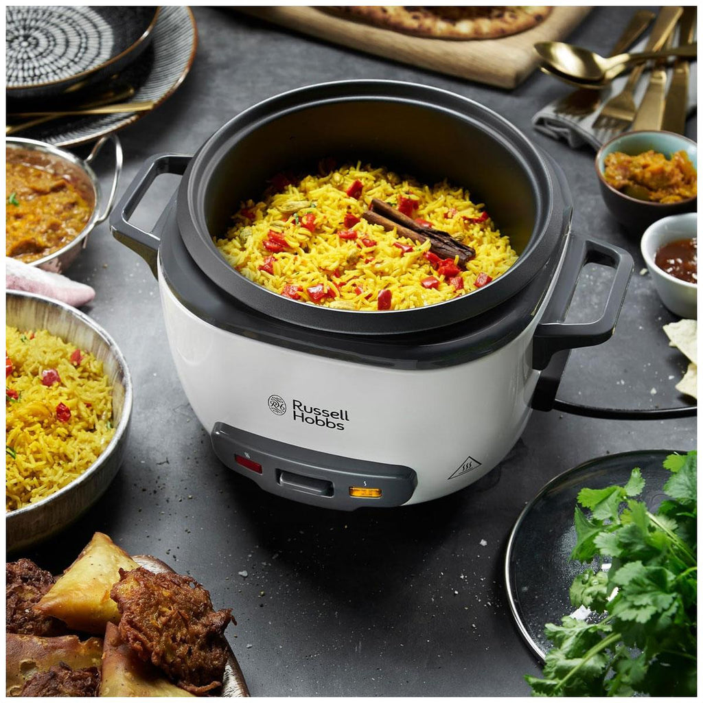 Russell Hobbs Large Rice Cooker And Steamer - White