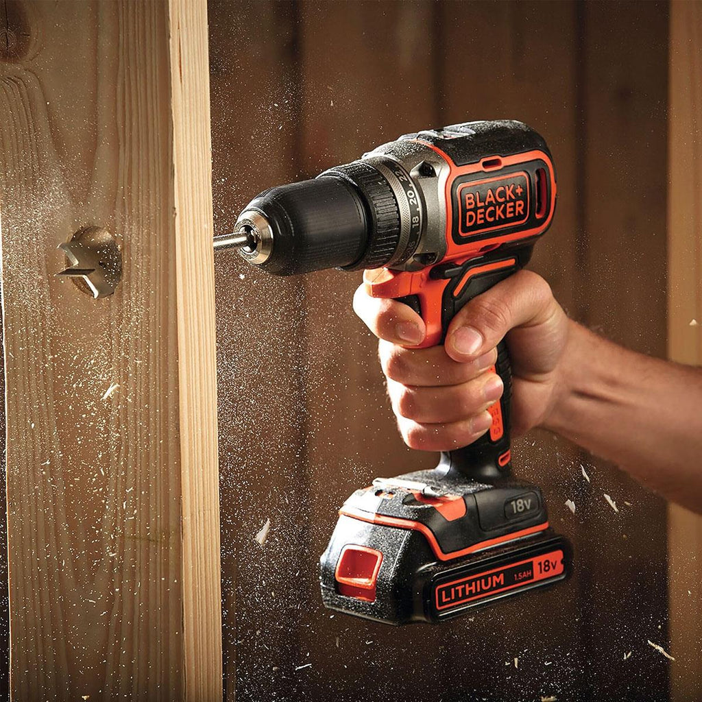 Black & Decker 18 V Lithium-ion Cordless Brushless Drill Driver - Bare Unit