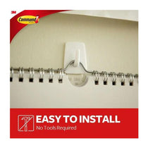 3M Command Micro Hooks Mini 225g Holding Power White Hooks with Strips