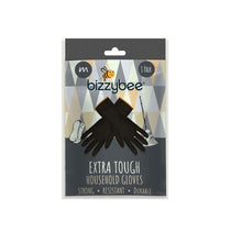 BizzyBee Extra Tough Household Cleaning Gloves Strong Resistant Durable 1 Pair - Medium