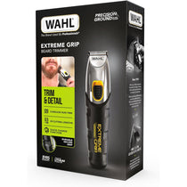 Wahl Extreme Grip Men's Beard And Stubble Trimmer Cordless Male Grooming Set - Black