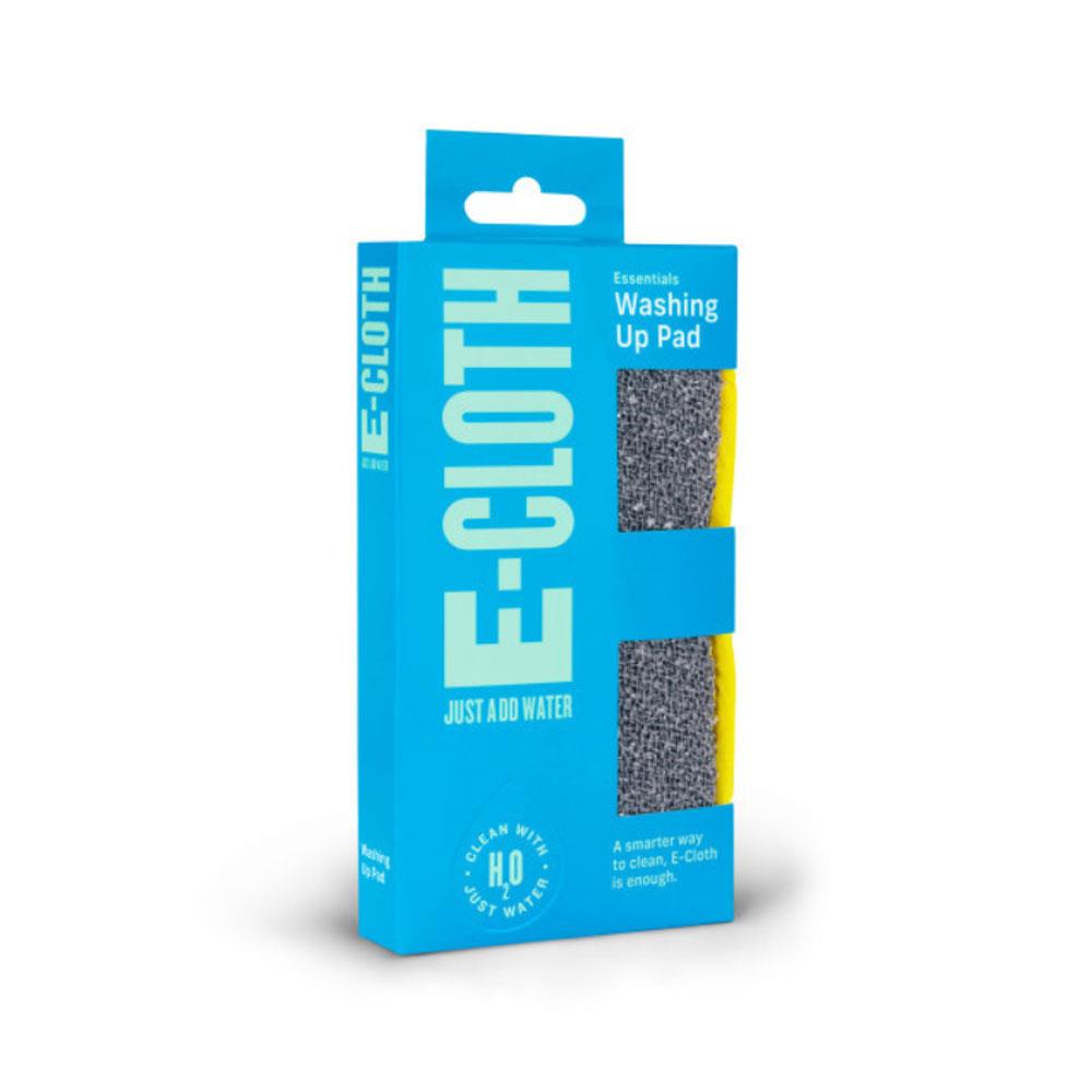 E-Cloth Essentials Washing Up Pad Non-Scratch Kitchen Scrub Sponge 15cm x 8cm - Assorted
