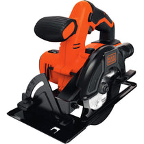 Black & Decker 18V Cordless Electric 140mm Circular Saw with Blade And Dust Extraction - Bare Unit